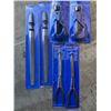 Image 1 : 2 NEW WESTWARD 5/16" LONG HOSE GRIP DOUBLE X PLIERS , 2 WESTWARD QUICK ACTING TUBE CUTTERS: 1/4" - 2