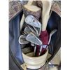 Image 3 : LADIES GOLF TITANIUM GOLF SET W/ BAG SPALDING AND TOMMY ARROW AND PUSH CART