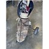 Image 4 : LADIES GOLF TITANIUM GOLF SET W/ BAG SPALDING AND TOMMY ARROW AND PUSH CART