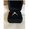 Image 2 : NEW S925 1.0CT SIMULATED DIAMOND (CZ) TWIST RING, RESIZEABLE, MOUNTED IN 925 STERLING SILVER W/ WHIT