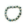 Image 3 : FRESHWATER PEARL AND TURQUOISE BRACELET, RETAIL $150.00.