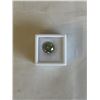 Image 2 : NEW 4.0CT TURQUOISE MOISSANITE STONE, ROUND BRILLIANT CUT, VVS1, GRA REPORT, TESTS POSITIVE W/ DIAMO