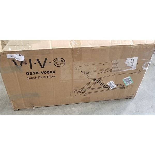 VIVO BLACK DESK RISER