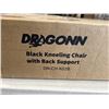 Image 3 : DRAGONN BLACK KNEELING CHAIR WITH BACK SUPPORT