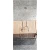 Image 2 : VIVO DARK WALNUT/BLACK MOBILE EASEL TV STAND WITH SHELF