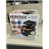 Image 2 : HERITAGE INFRARED 4.5QT 6-IN-1 STEAM AIR FRYER - TESTED WORKING, RETAIL $299