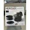 Image 6 : HERITAGE INFRARED 4.5QT 6-IN-1 STEAM AIR FRYER - TESTED WORKING, RETAIL $299
