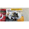 Image 3 : 4 KIDDE SMOKE ALARMS, 2 PACKS OF 2