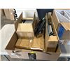 Image 3 : BOX WITHPAPER CUTTER, BBQ GRILL, BINDERS ETC