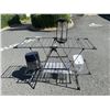 Image 1 : GOURMIA AIR FRYER AND FOLDING DRYING RACK WITH LARGE SOLAR LIGHT AND BRITA WATER DISPENSER