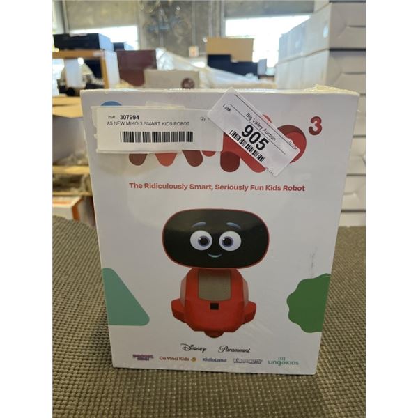 AS NEW MIKO 3 SMART KIDS ROBOT