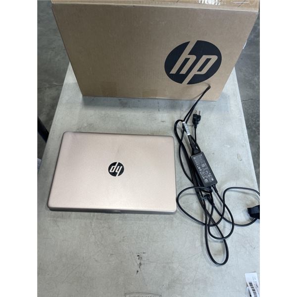 HP 14" LAPTOP WITH WINDOWS 11 IN S MODE. PINK COLOR