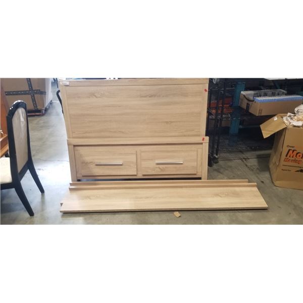 DOUBLE SIZE BED FRAME NO HARDWARE