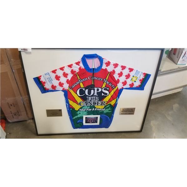 SIGNED CANADIAN CUPS FOR CANCER JERSEY