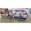 Image 1 : TWO BICYCLE WHEEL FRAMES. DC 3.0 DISC AND WEINMANN