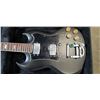 Image 4 : ARIA ELECTRIC GUITAR IN HARD CASE. NO STRINGS