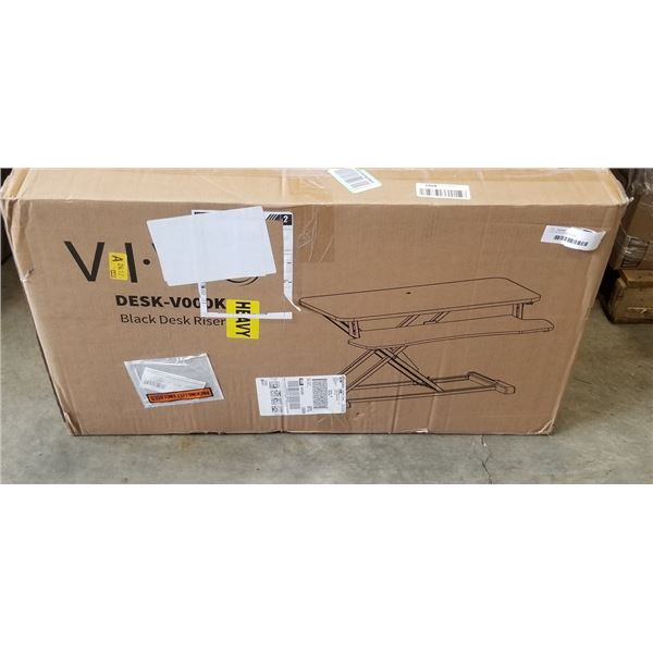 VIVO BLACK DESK RISER