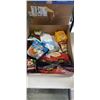 Image 1 : TRAY OF FOOD ITEMS INCLUDING 2 PACKS OF COFFEEMIX 3 IN 1 INSTANT COFFEE, PALDO BIBIMMEN SPICE SWEET 