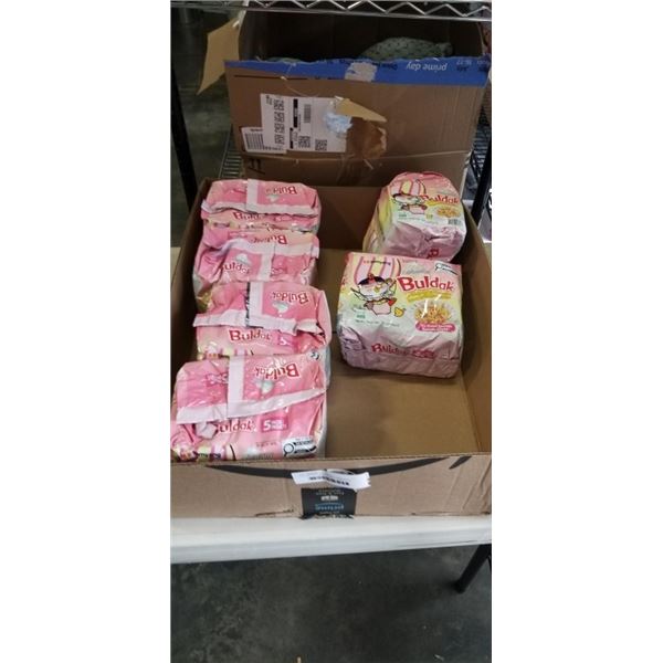 30 BAGS SAMYANG CREAM CARBONARA BULDAK RAMAN NOODLES. EXP DEC 10 2026