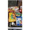 Image 3 : TRAY OF FOOD ITEMS INCLUDING CHAS ORGANICS COCONUT MILKKOPIKO COFFEE HARD CANDY, OTTOGI SESAME FLAVO