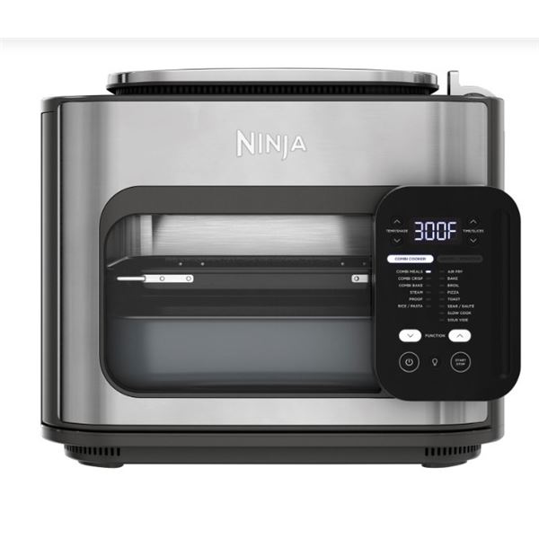NINJA COMBI ALL-IN-ONE MULTI-COOKER, OVEN AND AIR FRYER - TESTED WORKING, RETAIL $329