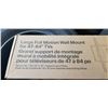 Image 3 : BEST BUY ESSENTIALS 47-84" TV WALL MOUNT, RETAIL $79