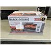 Image 1 : BLACK AND DECKER 4 SLICE AIR FRYER TOASTER OVEN - TESTED WORKING, RETAIL $179