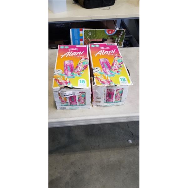2 CASES OF ALANI NU VARIETY PACKS, SOME MISSING