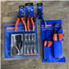 Image 1 : NEW WESTWARD 9 PCS MINI PLIERS & SCREWDRIVERS SET WITH NEW PLIERS, WIRE STRIPPERS AND STRAP WRENCHES
