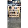 Image 1 : IKEA CUBICLE DISPLAY SHELF WITH 2 BASKETS