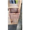 Image 2 : IKEA CUBICLE DISPLAY SHELF WITH 2 BASKETS