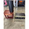 Image 1 : SINGLE DRAWER SIDETABLE, FOAM MATT AND STORAGE TRUNK