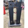 Image 5 : PAIR OF SINCLAIR AUDIO TOWER SPEAKERS MODEL SA265 AND CDENTRE SPEAKER SA-500C