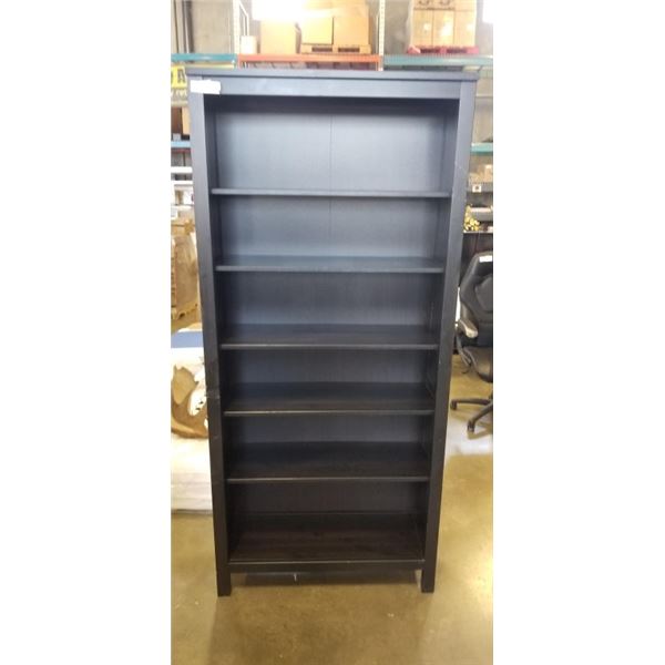 BLACK BOOKSHELF