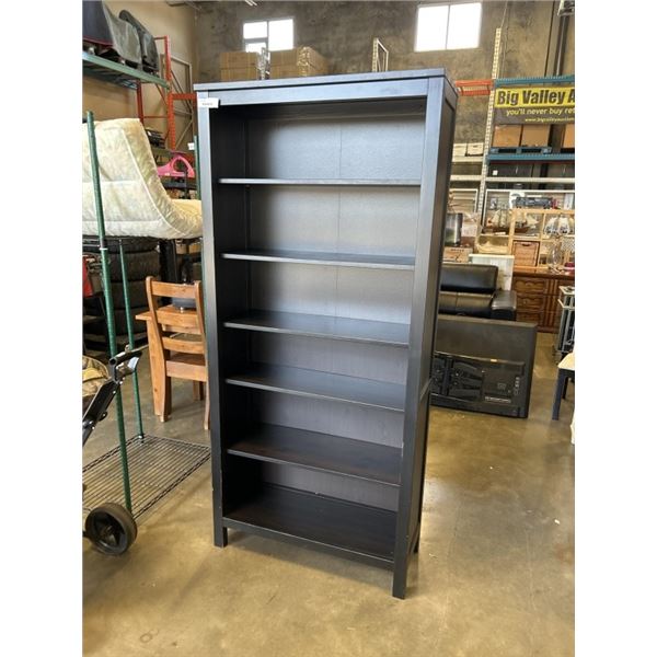 BLACK BOOKSHELF