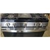 Image 6 : GE STAINLESS GAS RANGE, GOOD WORKING CONDITION