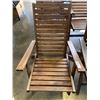 Image 2 : 6 FOLDING TEAK PATIO CHAIRS