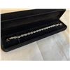 Image 1 : NEW PLATINUM PLATED 6.0MM TWISTED ROPE BRACELET, 8" LONG