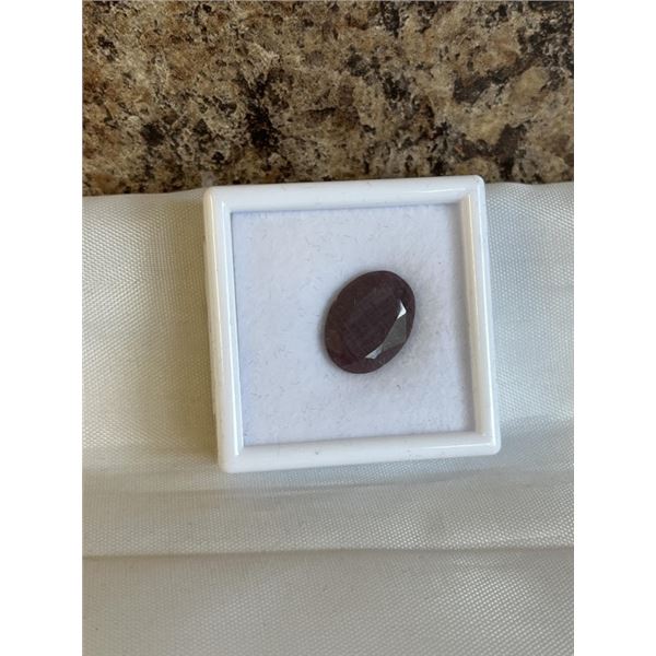 NEW 12.3CT NATURAL RUBY, UNTREATED, OVAL CUT - RETAIL $2950