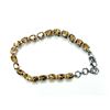 Image 1 : STERLING SILVER NATURAL CITRINE BRACELET, W/A $950.00. CITRINE IS THE BIRTHSTONE FOR NOVEMBER.
