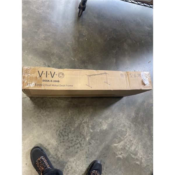 VIVO BLACK ELECTRIC DUAL MOTOR DESK FRAME