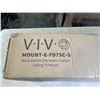 Image 3 : VIVO BLACK ELECTRIC FLIP DOWN/ SWIVEL CEILING TV MOUNT