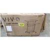 Image 1 : VIVO BLACK MOBILE COMPUTER WORKSTATION
