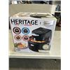 Image 1 : HERITAGE INFRARED 4.5QT 6-IN-1 STEAM AIR FRYER - TESTED WORKING, RETAIL $299