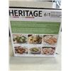 Image 3 : HERITAGE INFRARED 4.5QT 6-IN-1 STEAM AIR FRYER - TESTED WORKING, RETAIL $299