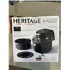 Image 4 : HERITAGE INFRARED 4.5QT 6-IN-1 STEAM AIR FRYER - TESTED WORKING, RETAIL $299