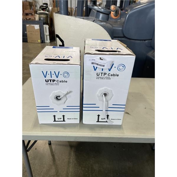 VIVO UPT CABLE CAT 6 4 PAIRS. APPROX 750 FEET