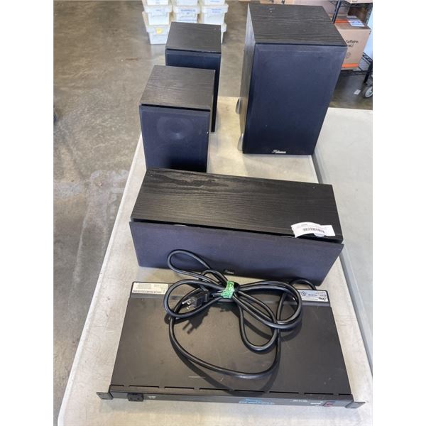 REFERANCE AUDIO SPEAKER SYSTEM AND SURGE PROTECTOR