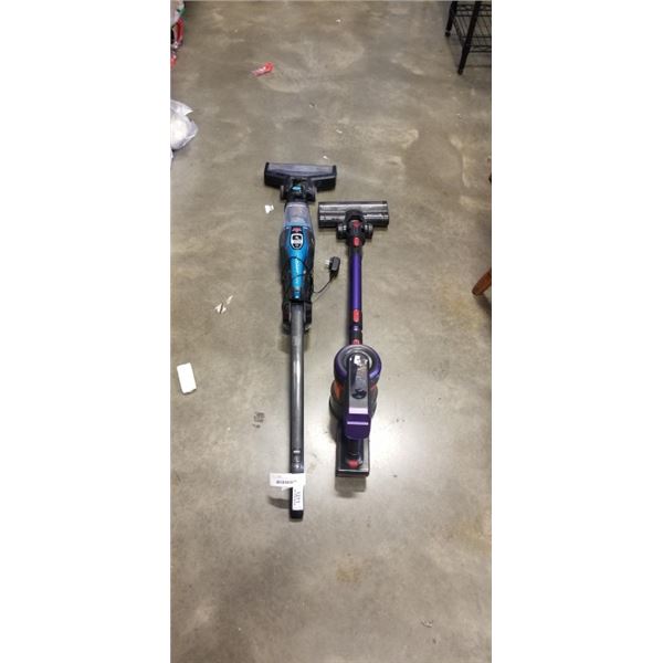 2 COREDLESS VACUUMS, UNTESTED