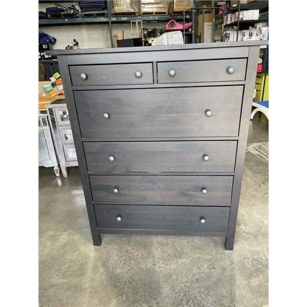 IKEA MALM 6 DRAWER DRESSER